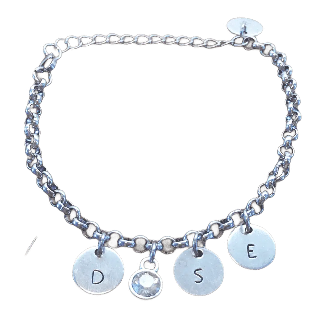 Moeder initialen armband