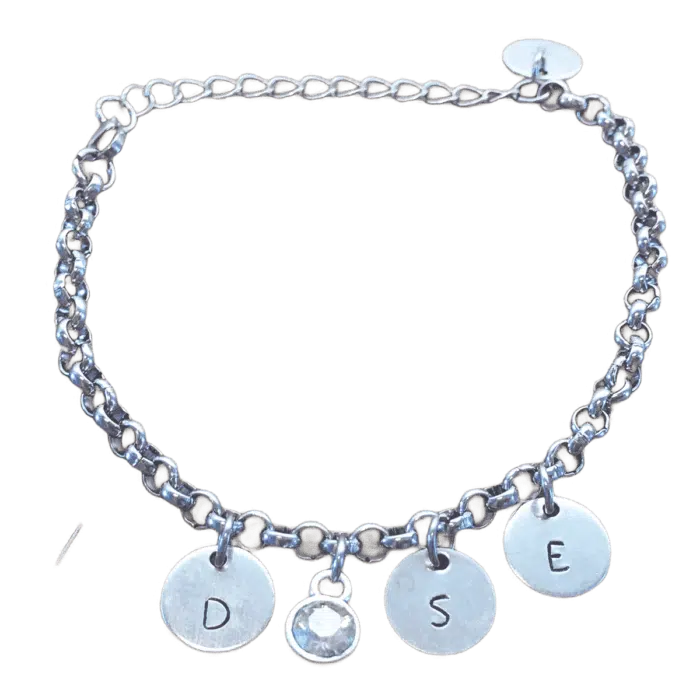 Moeder initialen armband