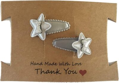 Zilver Haarspeldje handgemaakt 4 cmold