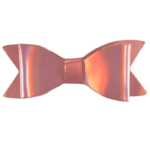 Zilver strik haarspeldje handgemaakt 7 cm