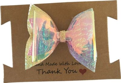 Zeemeermin haarspeldje handgemaakt 7 cmold