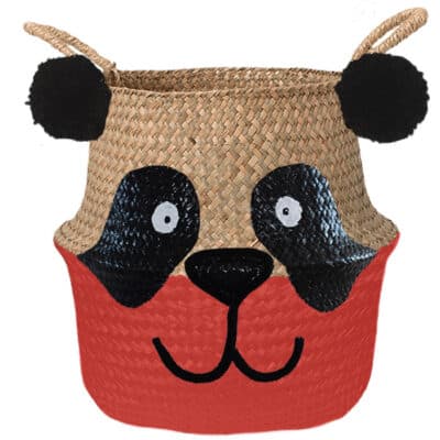 Reuzenpanda mand lipstick rood