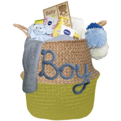 kraammand cadeau newborn cute geel
