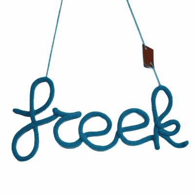 Handgemaakte punniknaam