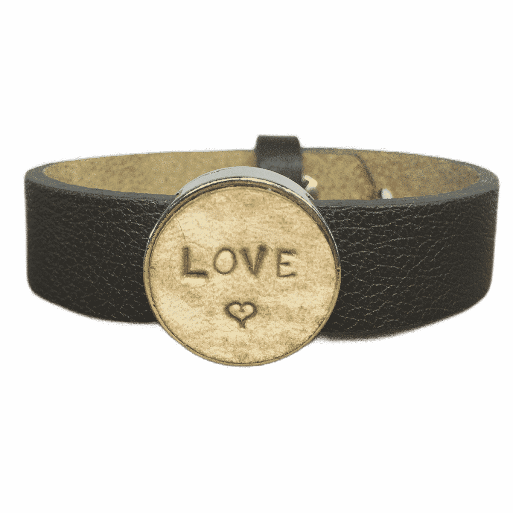 Initialen armband even met naam