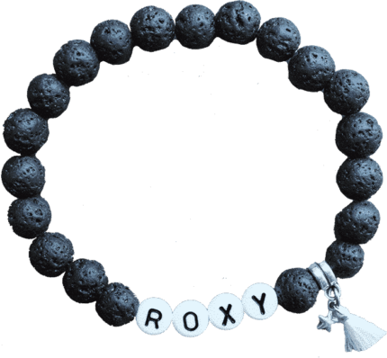 Lava met naam armband