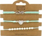 Armband love parels