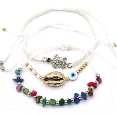 armband shelp schildpad wit scaled