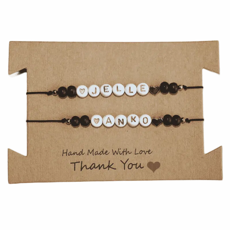 Pulsera de cuentas hecha a mano