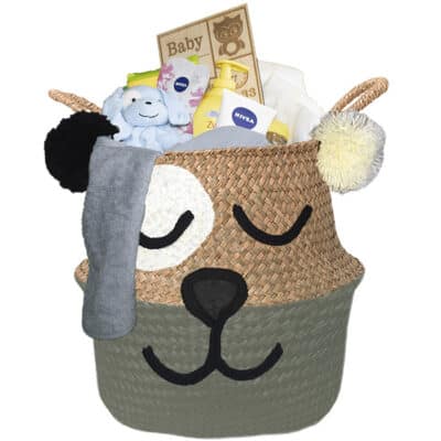 Ursidae geboortemand newborn cute olijf groen 1