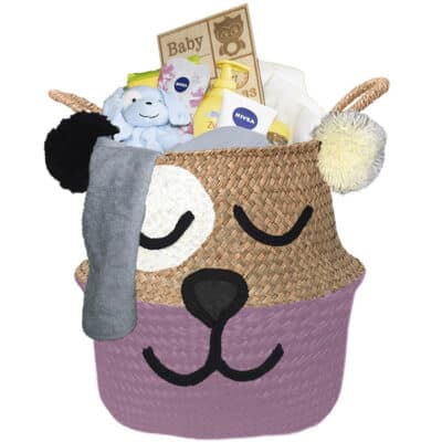 Ursidae geboortemand newborn cute roze 1