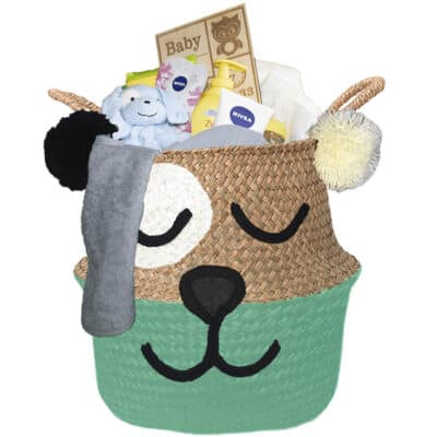 Ursidae geboortemand newborn cute zeegroen 1