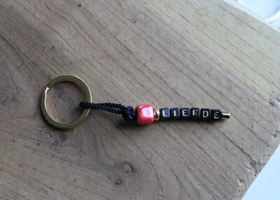 sleutelhangermettekstenkraal