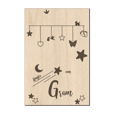 Geboorteposter sterrenhemel