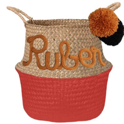 Half gekleurde gepersonaliseerde mand met naam lipstick rood