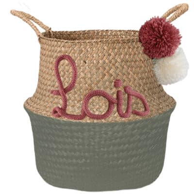 Half gekleurde mand met naam olijf groen 1