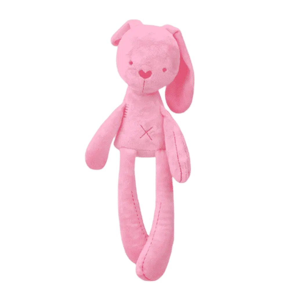 Knuffel konijn roze