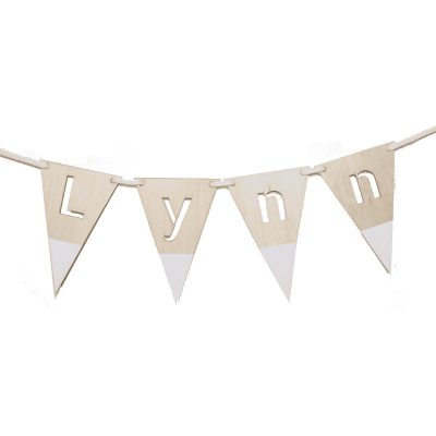 Naamvlaggetjes met kleur5