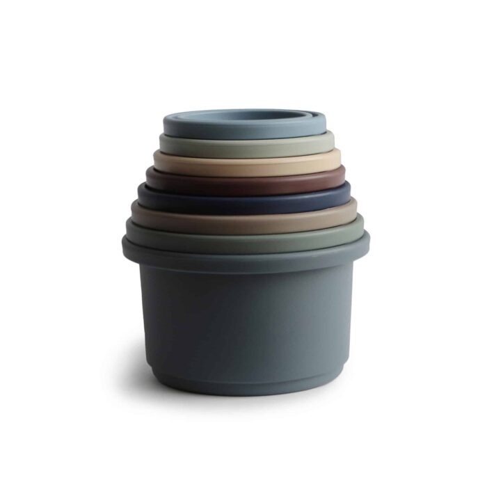 mushie stapeltoren forest stackingcups2