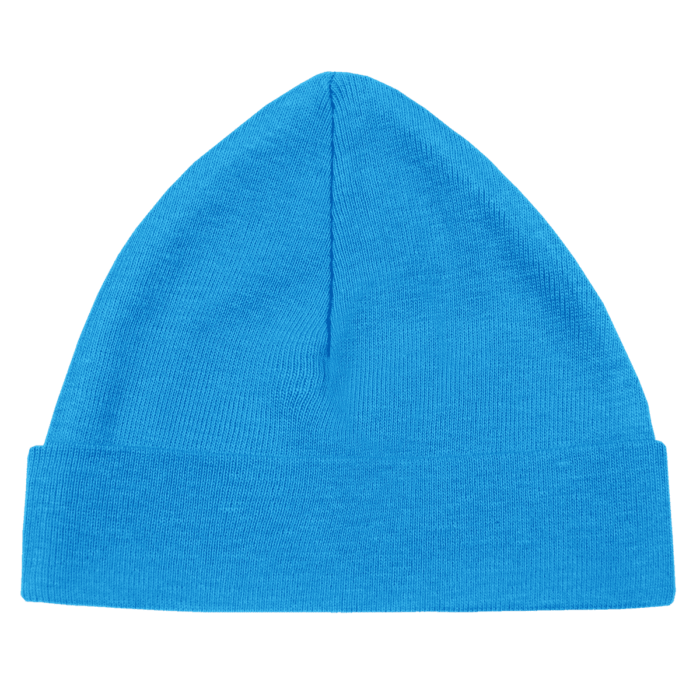 Funnies Babymutsje blauw 50-56 met naam