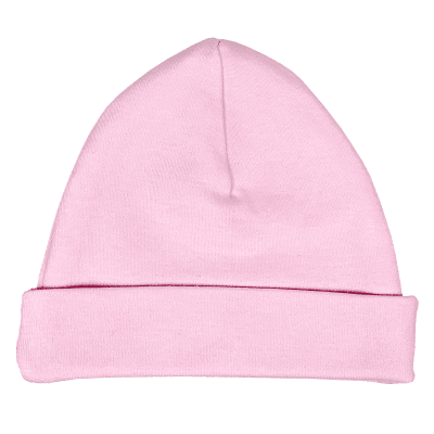 Funnies Babymutsje roze 50-56 met naam