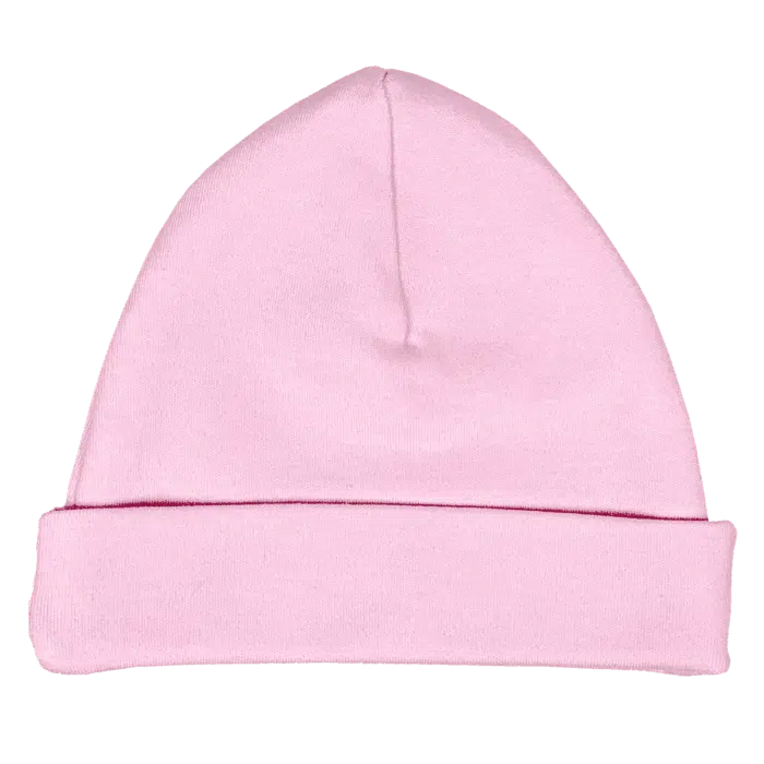 Funnies Babymutsje roze 50-56 met naam