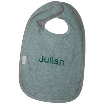 Funnies Slab grijs blauw met naam geborduurd1