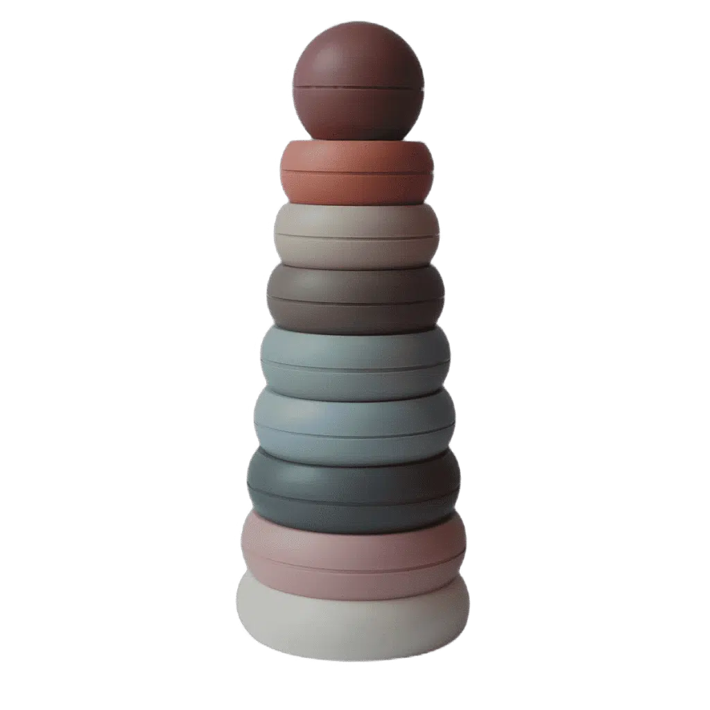 Mushie stapeltoren stacking rings Original