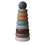 Mushie stapeltoren stacking rings Rustic