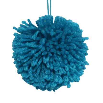 Handgemaakte pompon L in diverse kleuren