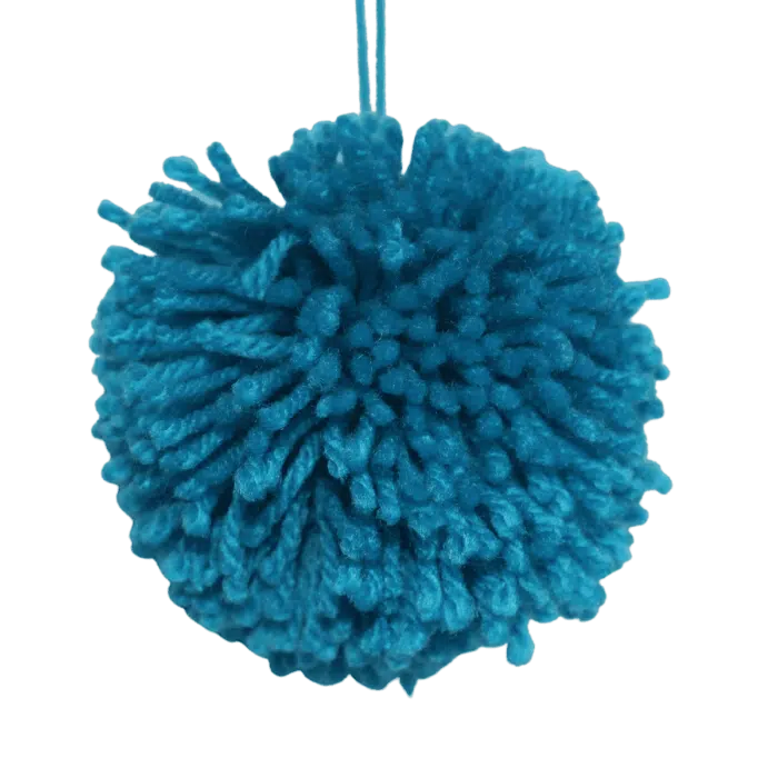 Handgemaakte pompon L in diverse kleuren