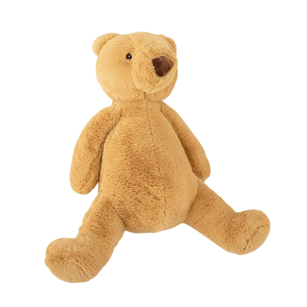 Echte knuffel beer bruin 25 cm