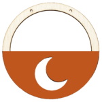 Houten ring met naam maan - Imagen 2