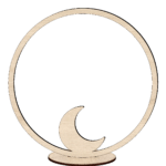 Naam cirkel maan met gratis voetje – Image 2