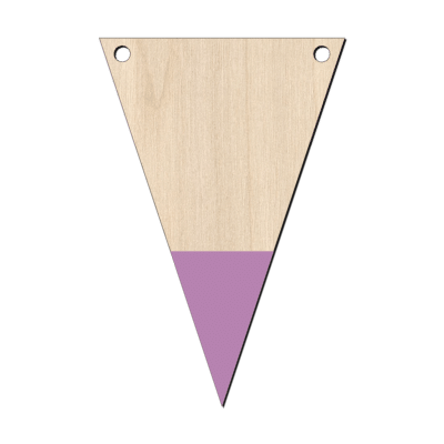 babyfoto naamslinger met punt graveren roze