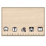 Houten geboorteposter met foto Gratis standaard - Afbeelding 2