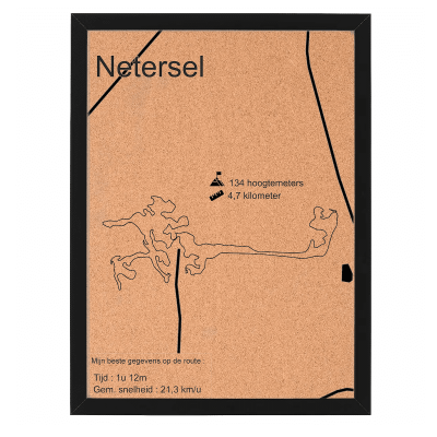 Fotolijst zwart netersel