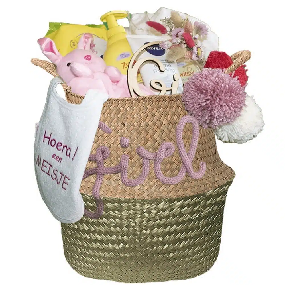 Gevulde kraam mand meisje Blush goud