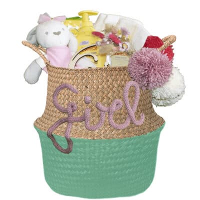 Gevulde kraampakket meisje Sweet zeegroen