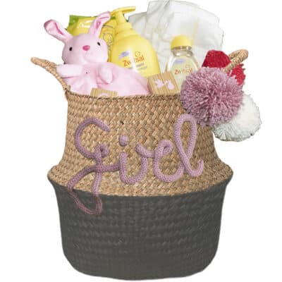 Kraamcadeau voor een meisje Simpel antraciet