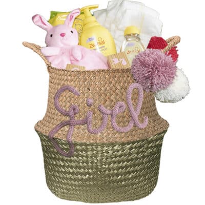 Kraamcadeau voor een meisje Simpel goud