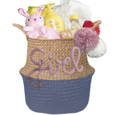 Kraamcadeau voor een meisje Simpel provence blauw