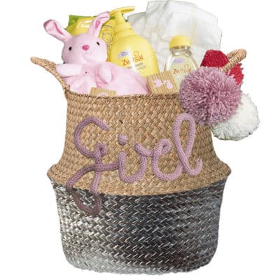 Kraamcadeau voor een meisje Simpel zilver