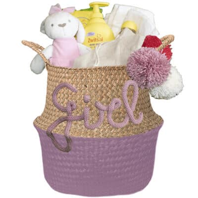 Kraampakket voor een meisje Zoet roze