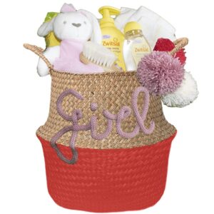 Kraammand voor een meisje Zonnestraal lipstick rood 5 Kraammand voor een meisje Zonnestraal lipstick rood