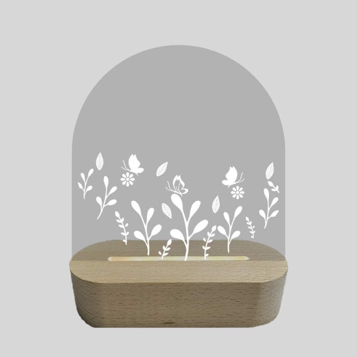 Newborn lampje met naam en gratis adapter1