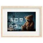 Geboorte print beer poster met stats – Image 2