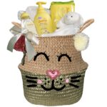 Konijntje mand geschenk basic neutraal met naam - Imagen 6