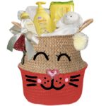 Konijntje mand geschenk basic neutraal met naam - Imagen 7