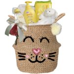 Konijntje mand geschenk basic neutraal met naam - Imagen 9